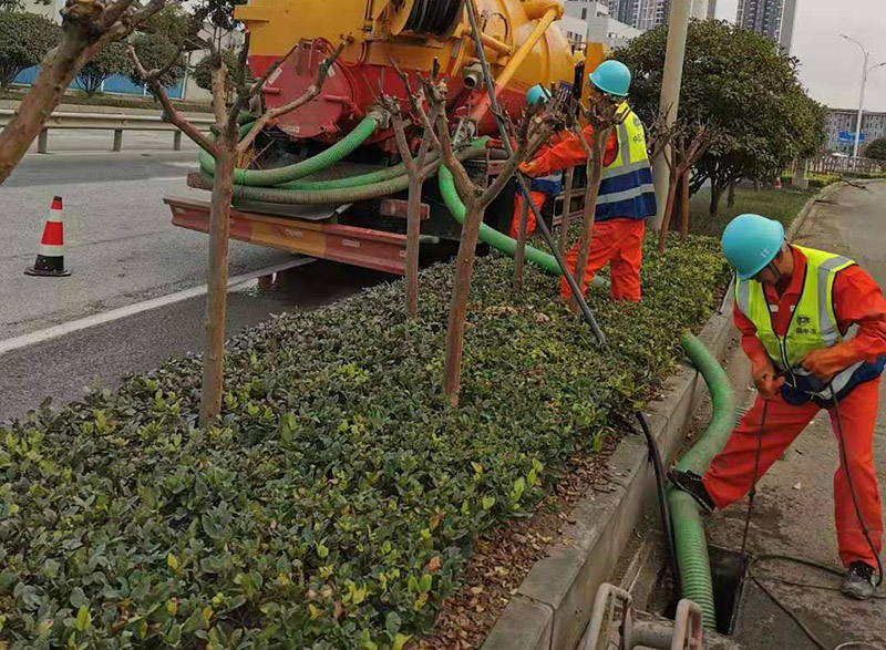 老边市政管道清淤